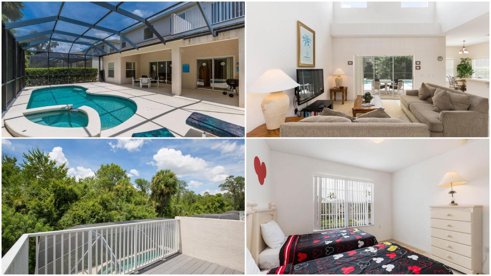 Lucky Charm - Budget-Friendly 5 Bed Vacation Home, Close To Disney World Kissimmee Exteriör bild